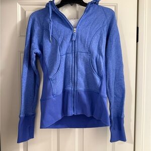 Zella Electric Blue/Purple Zip-Up Hoodie